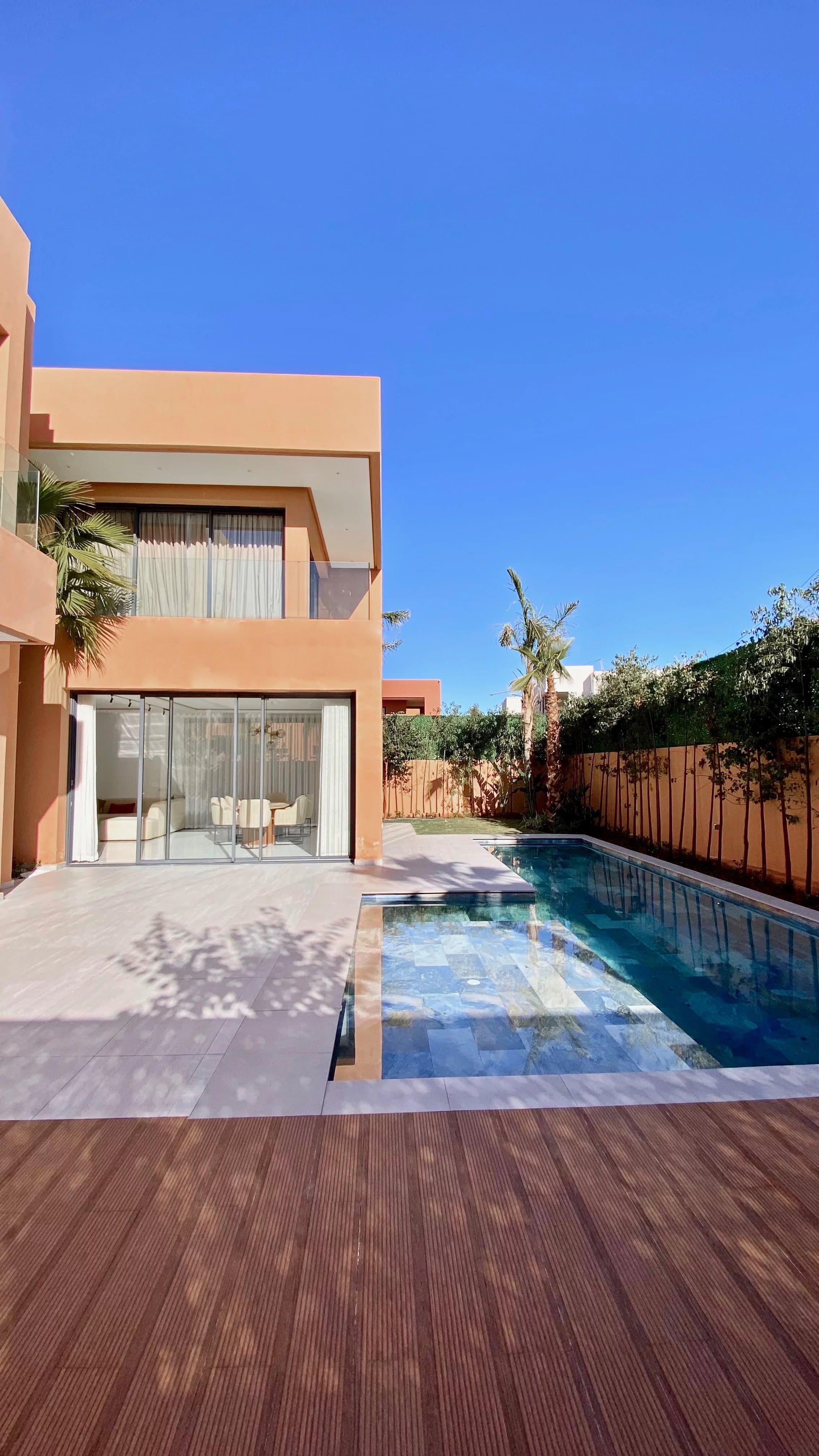 Villa moderne 4 chambres avec piscine à Amelkis